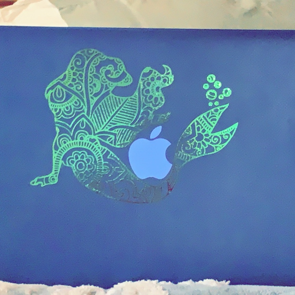 Holographic Mermaid Decal